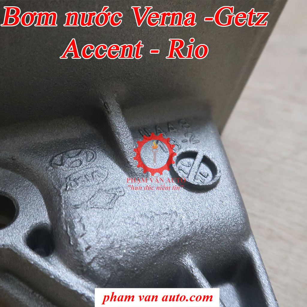 Bơm nước động cơ Getz 1.4 Verna Accent Rio 2008 2510026902 hàng xịn