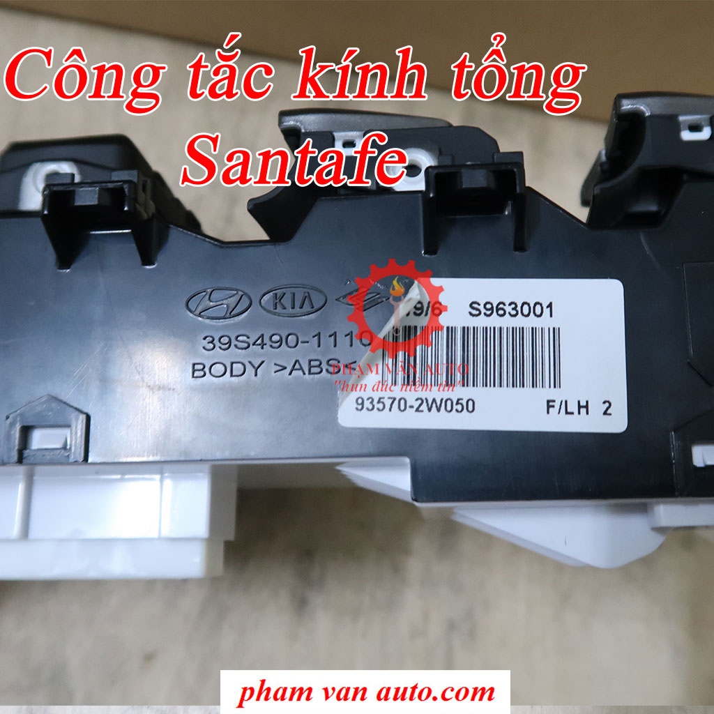 Công tắc lên kính tổng Hyundai Santafe 935702W050 hàng xịn giá rẻ nhất
