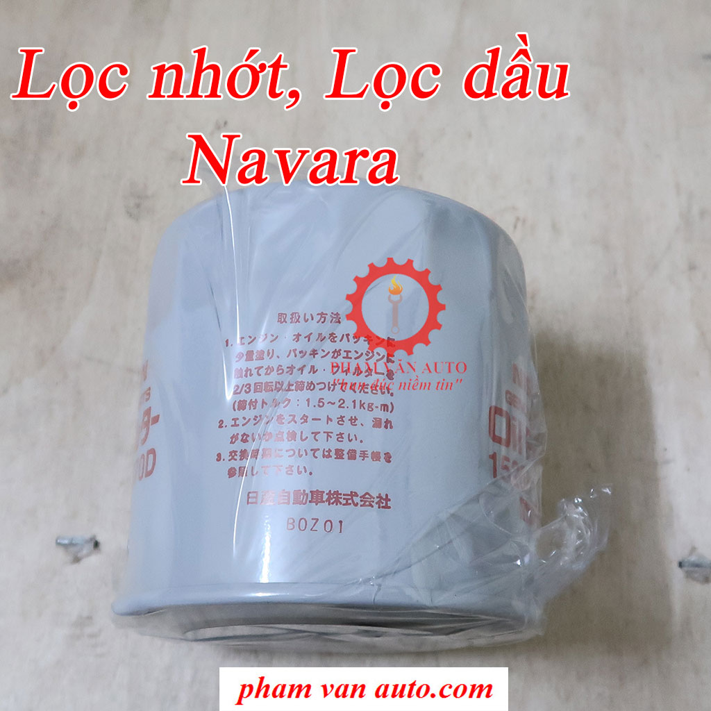 Lọc nhớt lọc dầu Nissan Navara 15208EB70D hàng xịn giá rẻ nhất