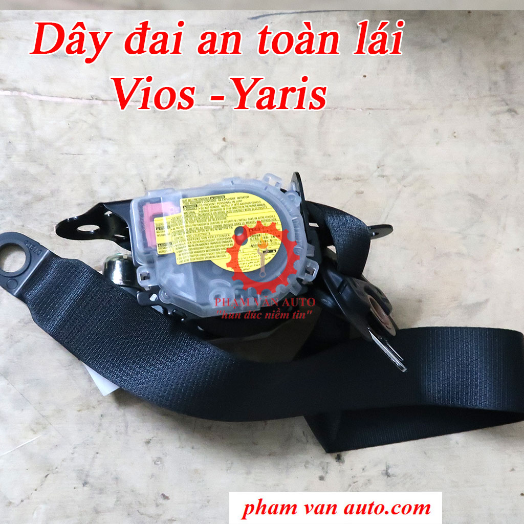 Dây đai an toàn trước lái Toyota Yaris Vios 20732100D450C1 hàng xịn732100d450c1 Chinh Hang 3
