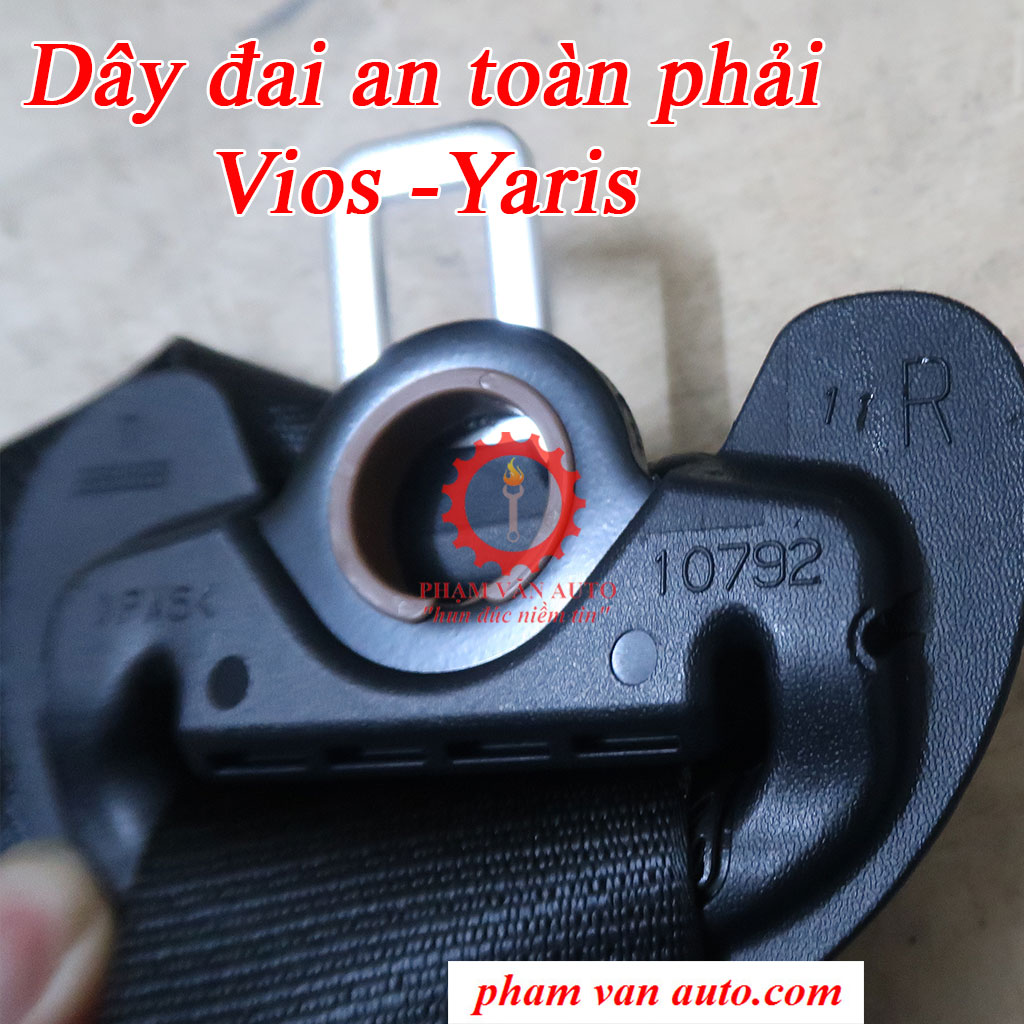 Dây đai an toàn trước phải Toyota Yaris Vios 20732100D460C1 hàng xịn