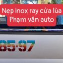 Inox Nẹp Ray Cửa Lùa Ford Transit Hàng Chát Lượng Cao Phạm Văn Auto