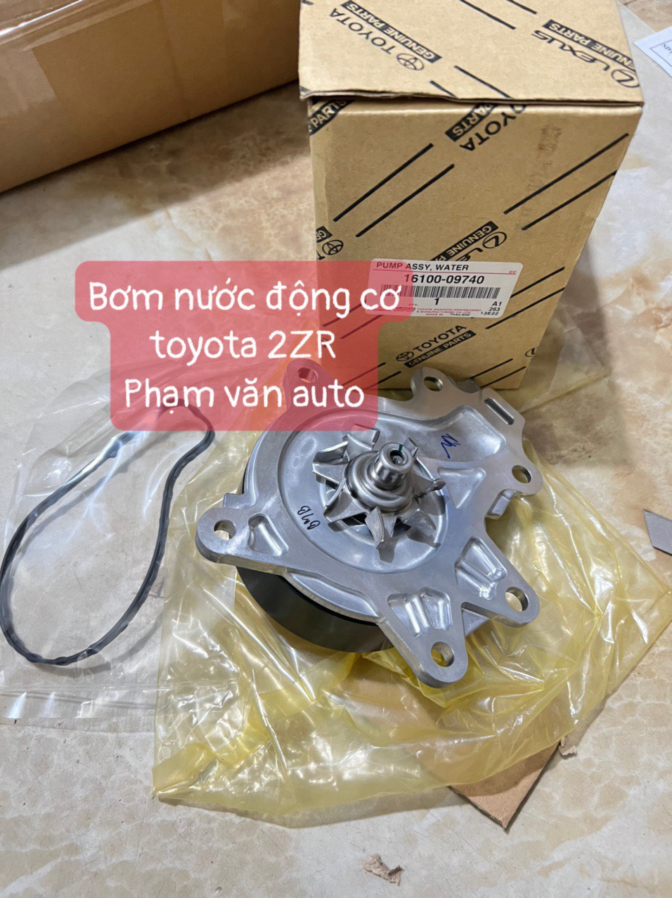 Bơm Nước động Cơ Toyota 2ZR Hàng Chính Hãng Giá Rẻ