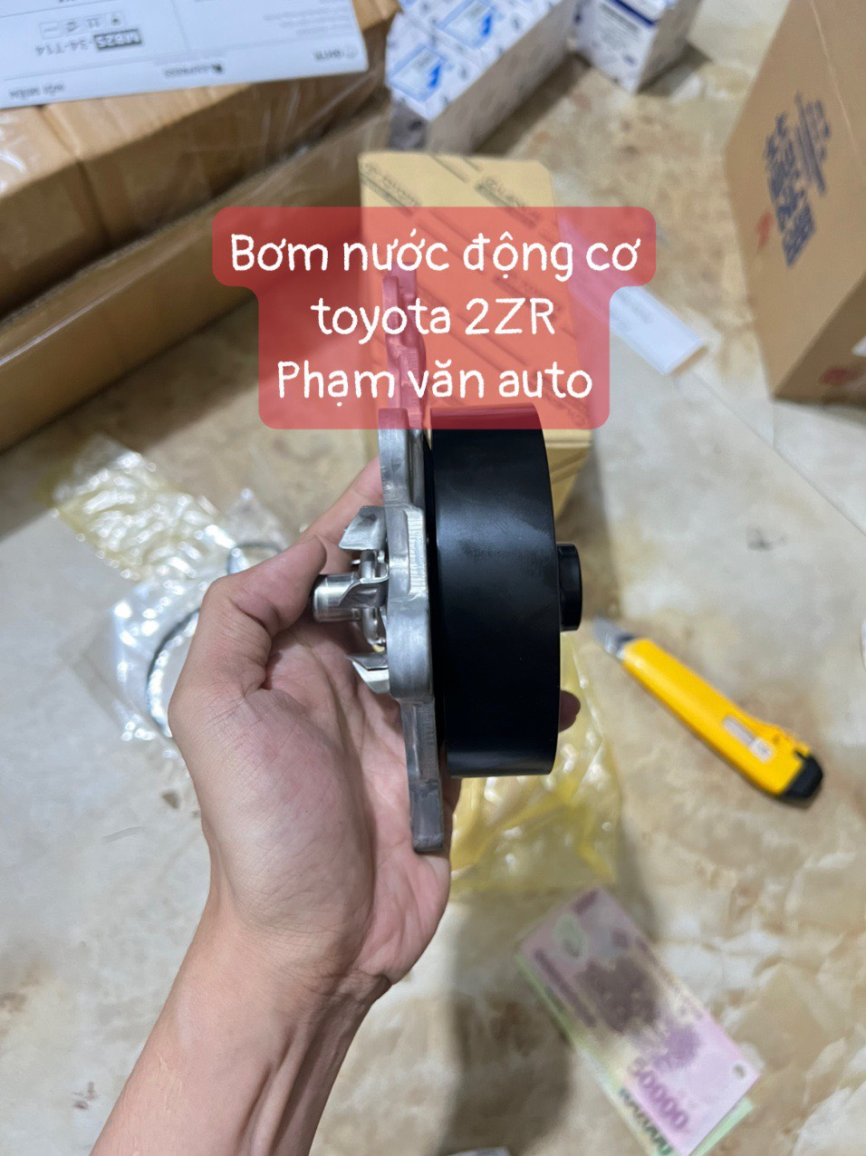 Bơm nước động cơ Toyota 2ZR hàng chính hãng giá rẻ
