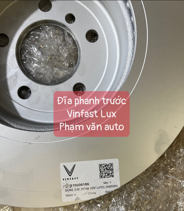 Đĩa Phanh Trước Vinfast Lux Hàng Chính Hãng Giá Rẻ