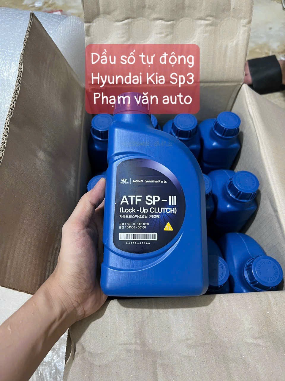 Dầu hộp số tự động cho xe Huyndai Kia Sp 3 hàng xịn chính hãng Phạm Văn auto