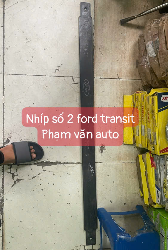 Nhíp số 2 Ford Transit CHÍNH HÃNG mã 7C195560EF Phạm Văn Auto