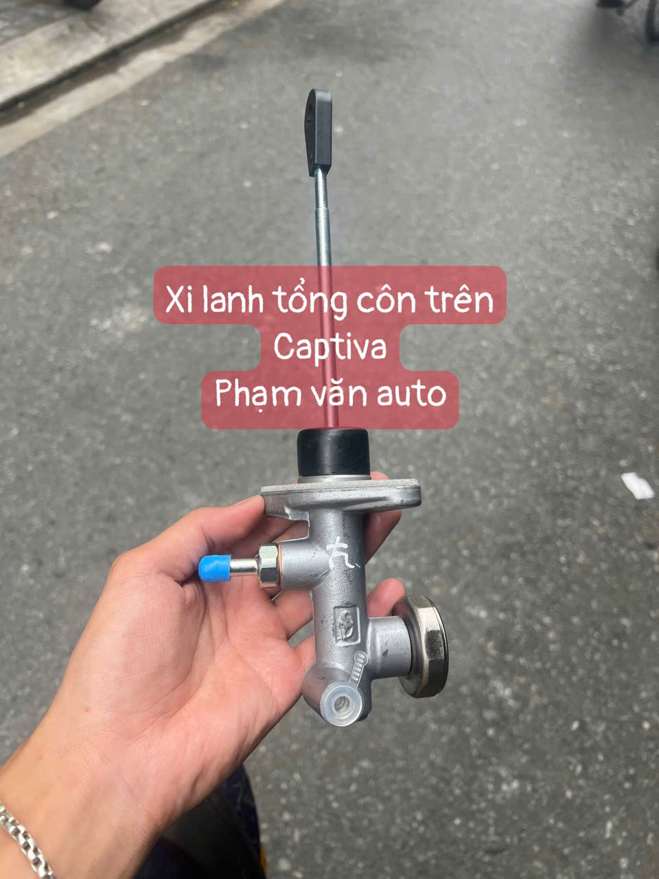 Xi lanh tổng côn trên Captiva 96625628 hàng chính hãng Phạm Văn auto