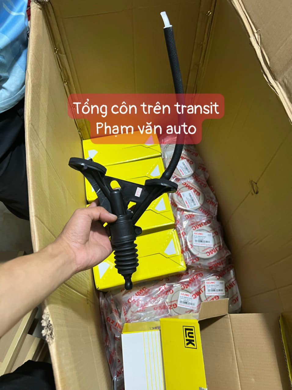 Tổng côn Ford Transit hàng LUK Chất lượng cao giá tốt Phạm Văn auto