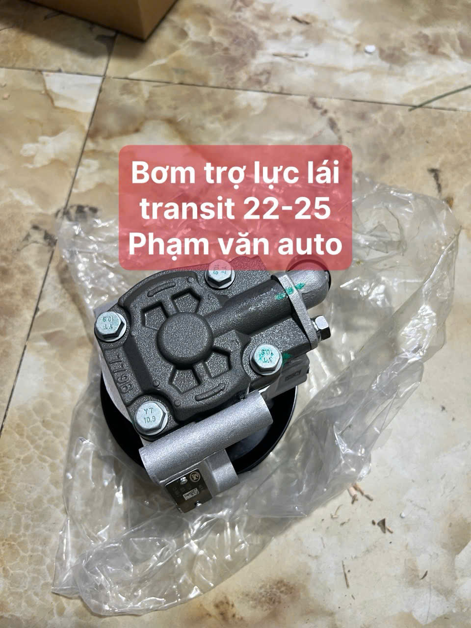 Bơm Trợ Lực Lái Ford Transit 22-25 Hàng Hàng Xịn Giá Tốt Nhất Phạm Văn Auto