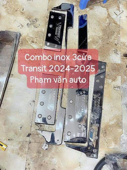 Combo Inox 4 Cửa Transit 2024-2025 Hàng Chất Lượng Cao Giá Rẻ Phạm Văn Auto