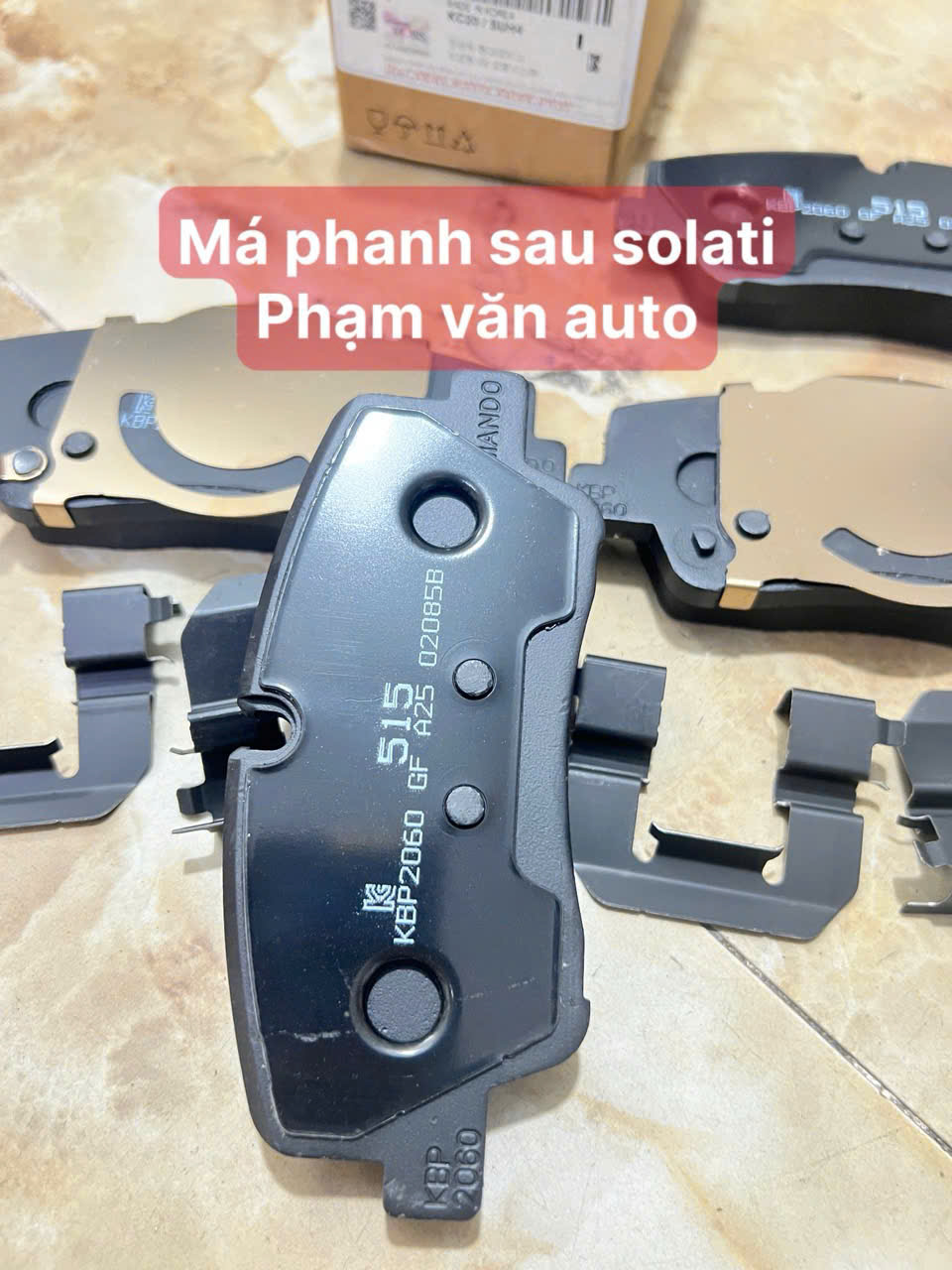 Má Phanh Sau Solati Hàng Xịn Giá Tốt Nhất Phạm Văn Auto
