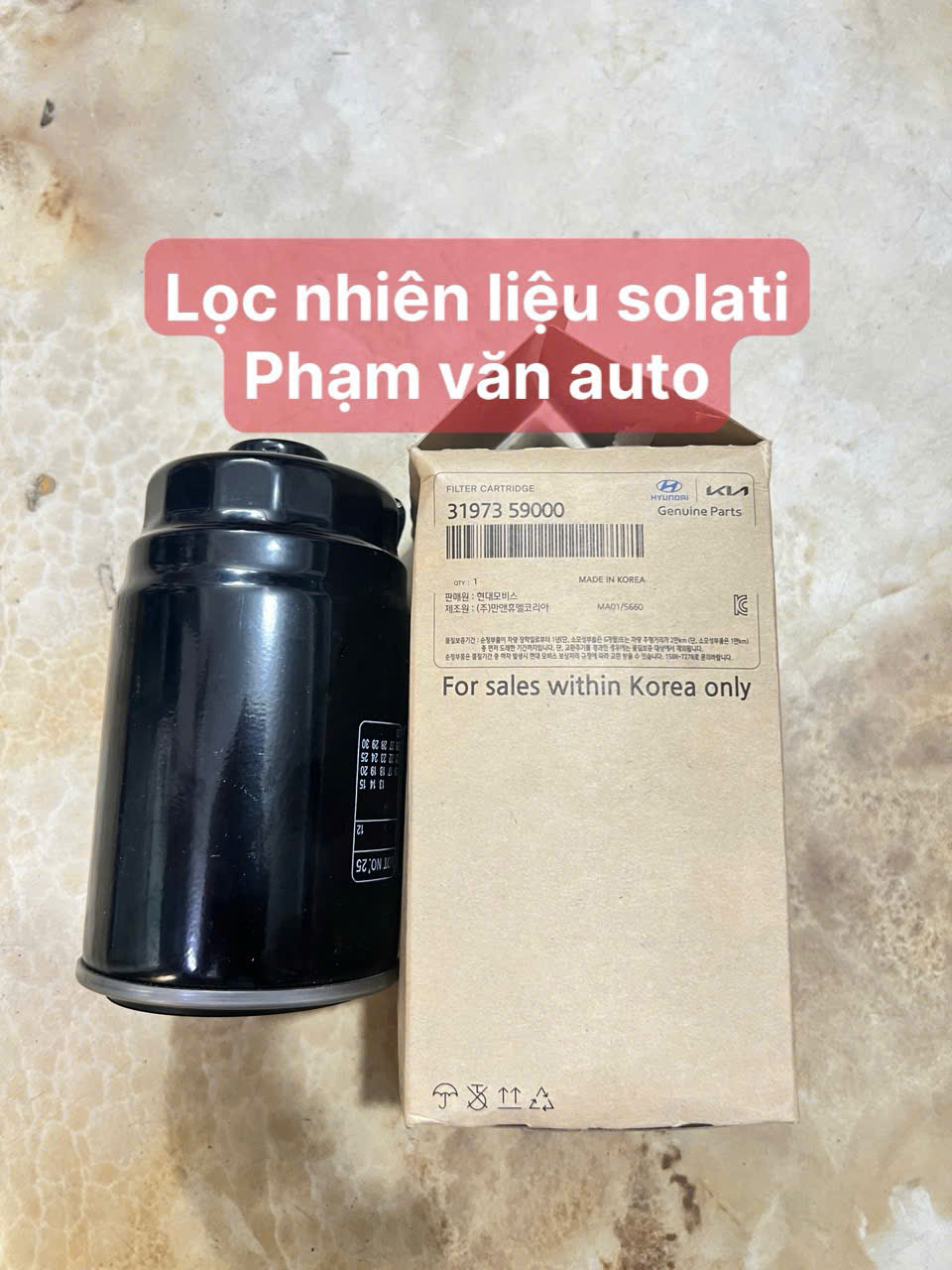 Lọc Nhiên Liệu Solati Hàng Xịn Giá Tốt Nhất Phạm Văn Auto