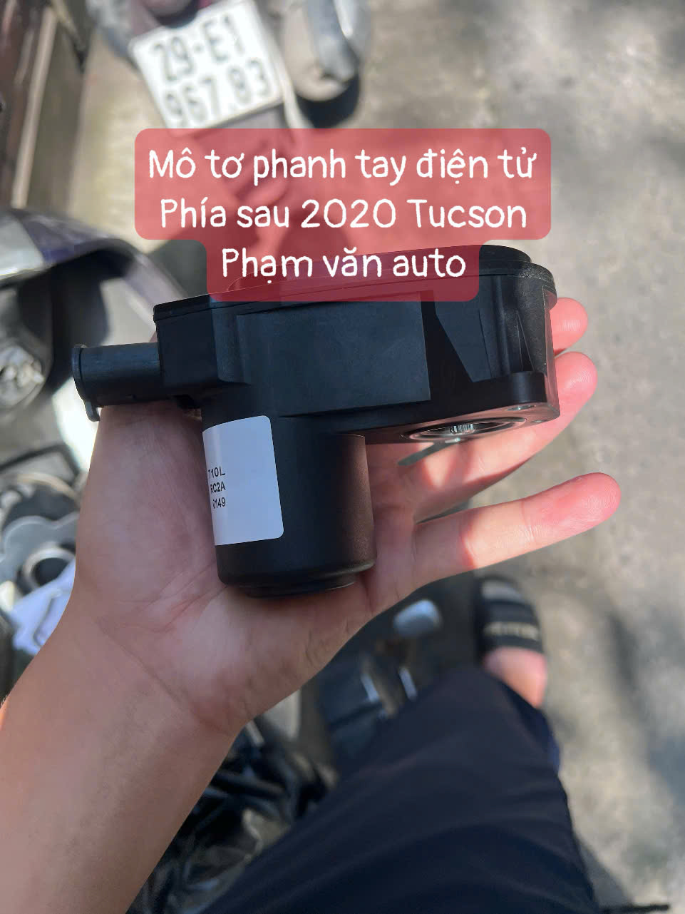 Mô Tơ Phanh Tay điện Tử Phía Sau 2020 Tucson Hàng Cao Cấp Giá Tốt Phạm Văn Auto