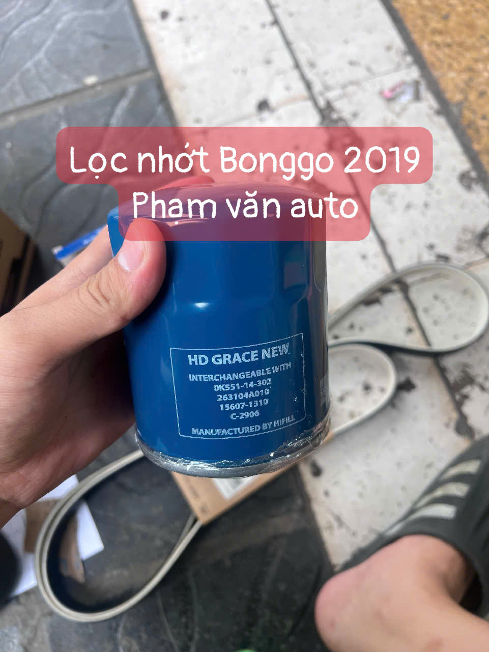 Lọc Nhớt Bongo 2019 Hàng Cao Cấp Giá Tốt Phạm Văn Auto