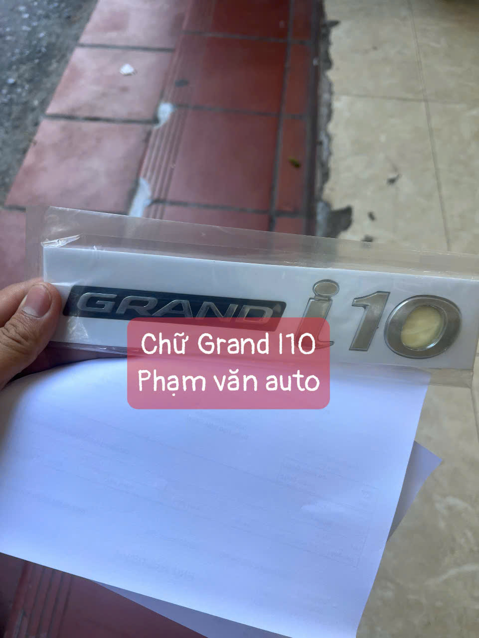 Chữ Grand I10 Hàng Xịn Giá Tốt Phạm Văn Auto