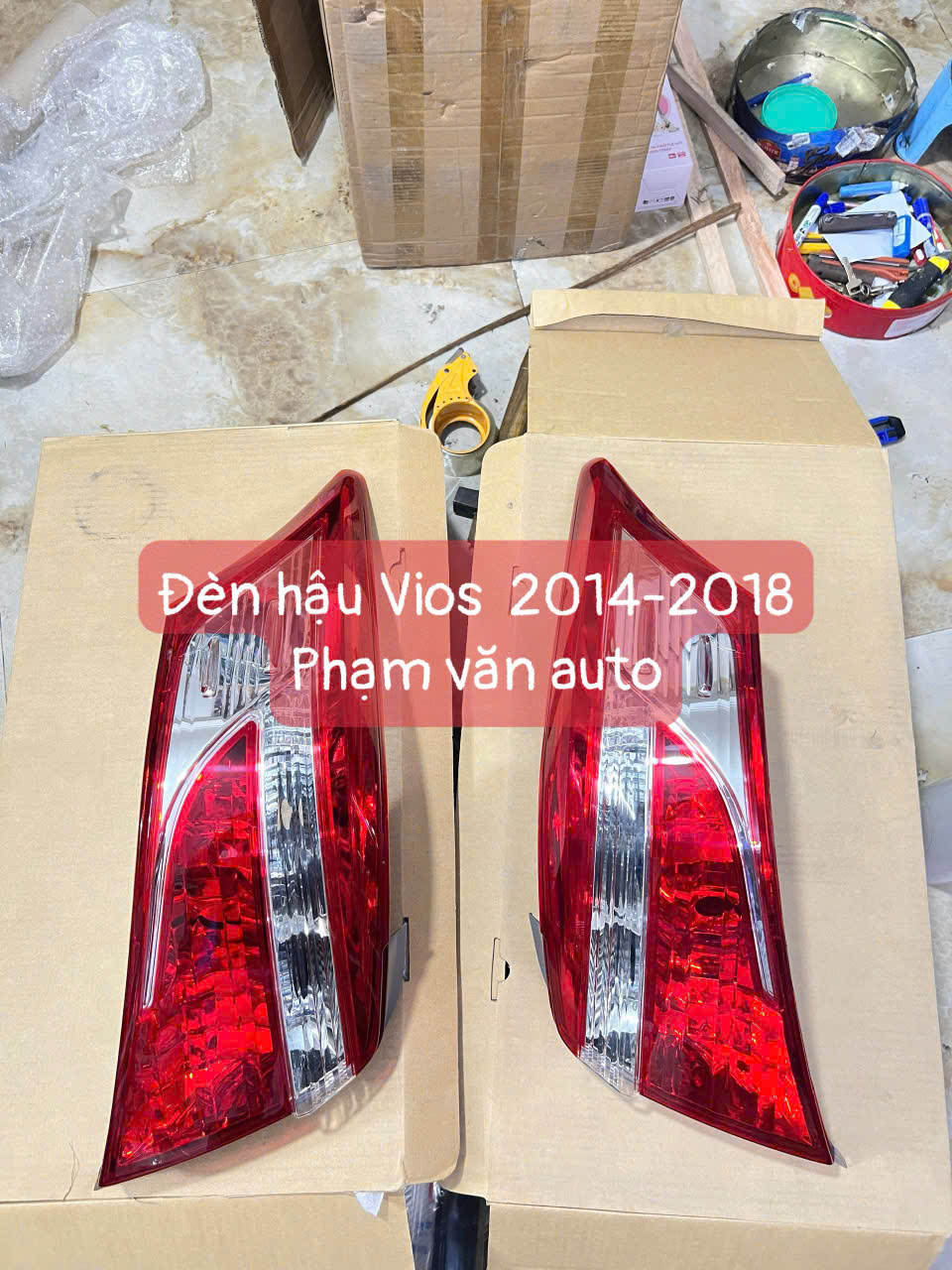 Đèn Hậu Vios 2014-2018 Hàng Xịn Giá Tốt Phạm Văn Auto