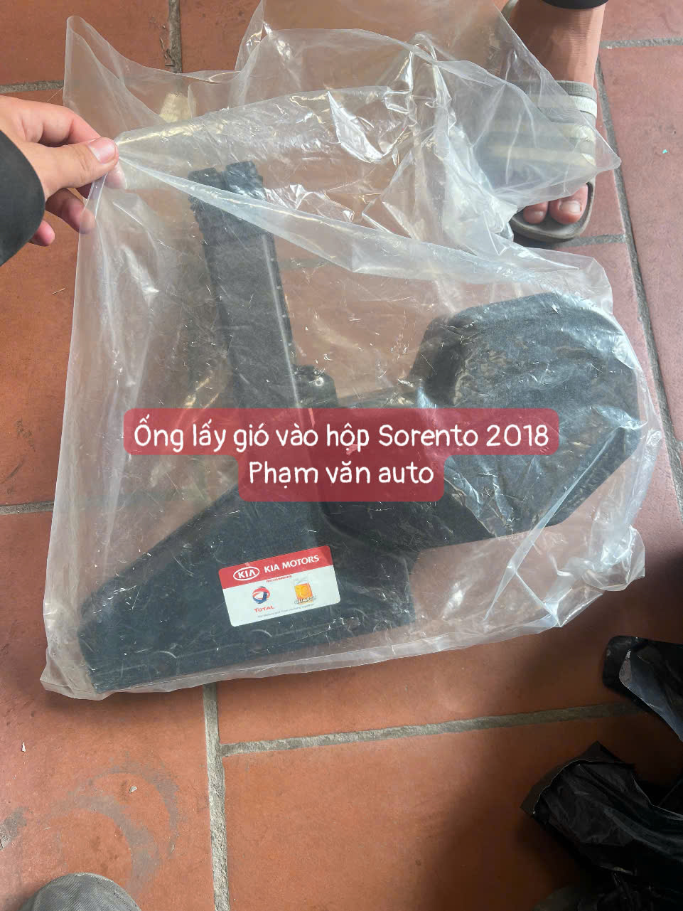 Ống Lấy Gió Vào Hộp Sorento 2018 Hàng Xịn Giá Tốt Phạm Văn Auto